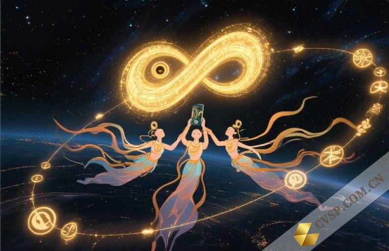 飞天？手机 - 今古融合的永恒象征